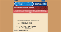 Desktop Screenshot of billionaires.20fr.com