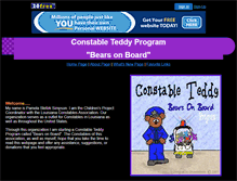 Tablet Screenshot of constableteddy.20fr.com