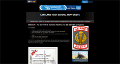 Desktop Screenshot of lhsjrotc.20fr.com