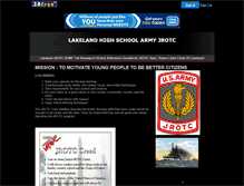 Tablet Screenshot of lhsjrotc.20fr.com