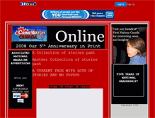 Tablet Screenshot of canadacrimedialogue.20fr.com