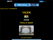 Tablet Screenshot of niger.20fr.com