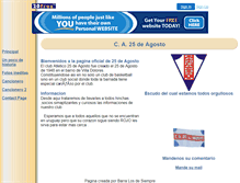 Tablet Screenshot of 25deagosto.20fr.com
