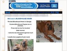 Tablet Screenshot of bloodhounds.20fr.com