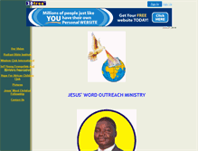 Tablet Screenshot of jesuswordoutreachministry.20fr.com