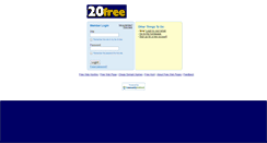 Desktop Screenshot of members.20fr.com