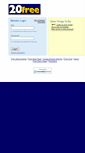 Mobile Screenshot of members.20fr.com