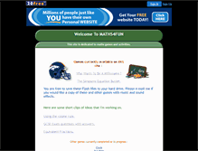 Tablet Screenshot of maths4fun.20fr.com