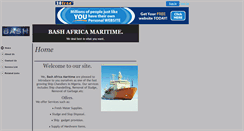 Desktop Screenshot of bashafricamaritime.20fr.com