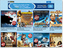 Tablet Screenshot of gamesload.20fr.com