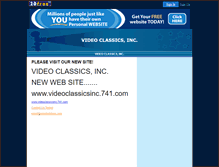 Tablet Screenshot of classics.20fr.com