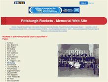 Tablet Screenshot of pittsburghrockets.20fr.com