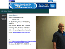 Tablet Screenshot of hattonelectric.20fr.com