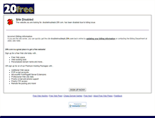 Tablet Screenshot of doubletroublepb.20fr.com