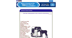 Desktop Screenshot of johnsonhorsehauling.20fr.com