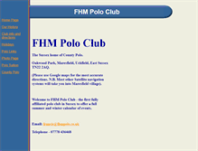 Tablet Screenshot of fhmpolo.20fr.com