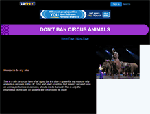 Tablet Screenshot of dontban.20fr.com