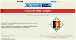 Desktop Screenshot of chesssouthasia.20fr.com