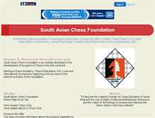 Tablet Screenshot of chesssouthasia.20fr.com