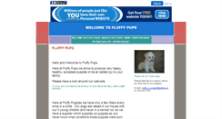 Desktop Screenshot of fluffypups.20fr.com